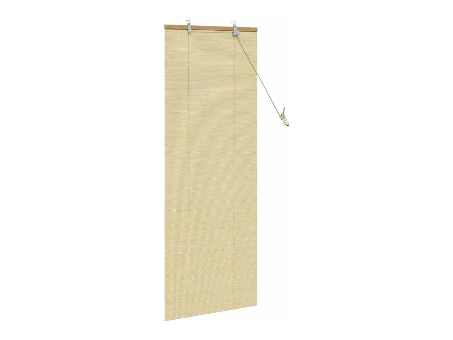 Persianas y opacas naturales 60 x 160 cm Bambú