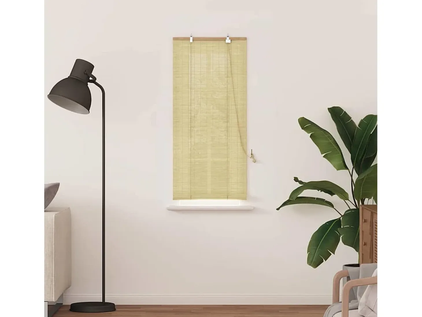 Persianas y opacas naturales 60 x 160 cm Bambú