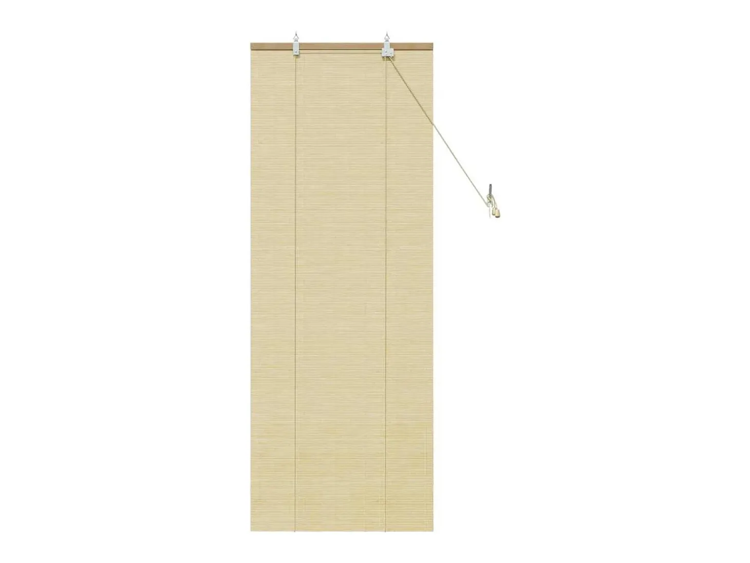Persianas y opacas naturales 60 x 160 cm Bambú