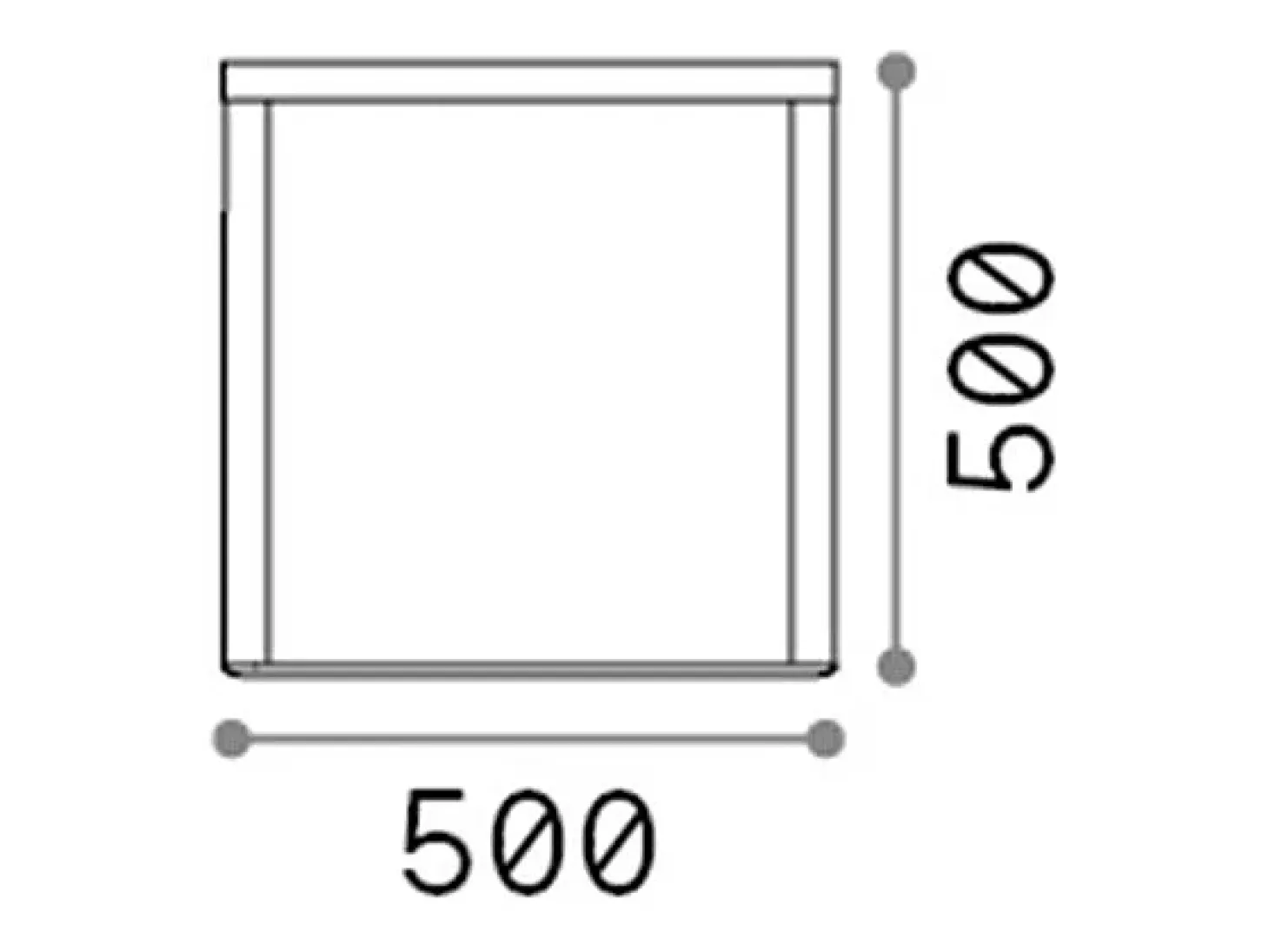 Piantana Industrial-Minimal Ipotesi Metallo Bianco Led 16W 3000K H50Cm