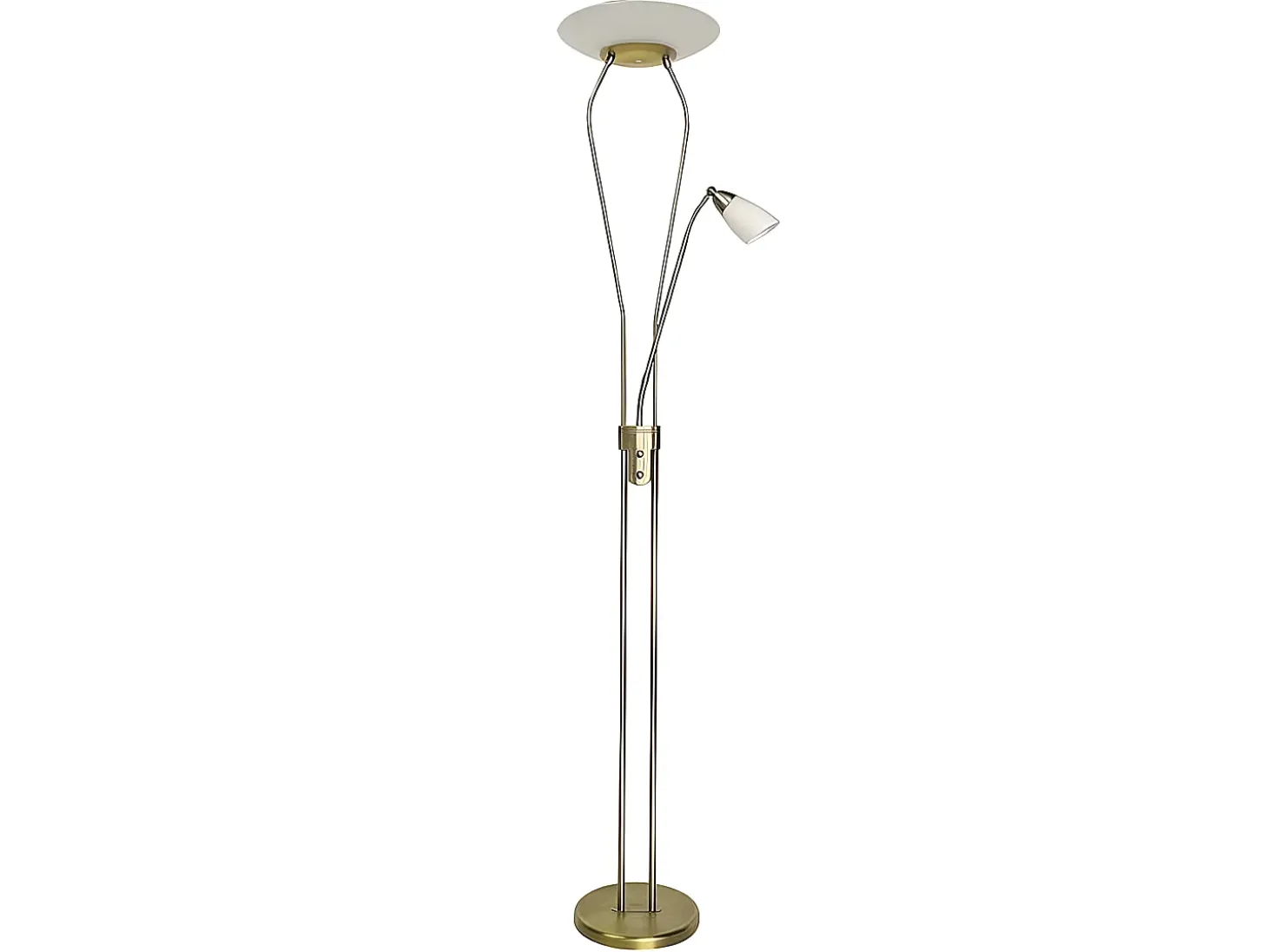 Pie De Salon Dorado Wolf Led Con Punto Lector 18+5w