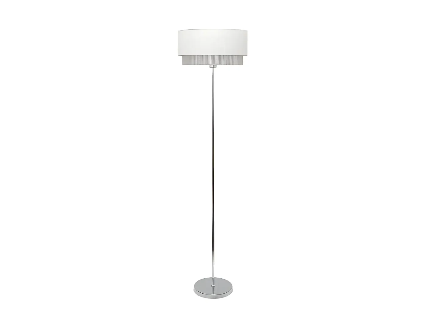 Pie De Salon Serie Kenya Con Pantalla Blanco/gris De .