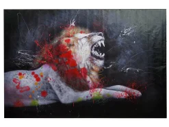 Pintura al óleo León MCW-H25, 100x150cm