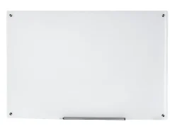 Pizarra Magnética de Cristal SucceBuy, 90 x 60cm, Borrado en Seco Sin Marco