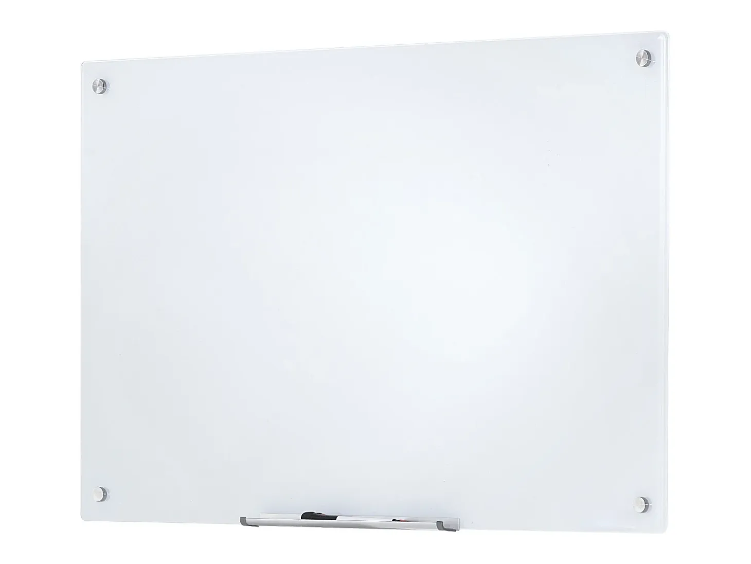 Pizarra Magnética de Cristal SucceBuy, 90 x 60cm, Borrado en Seco Sin Marco