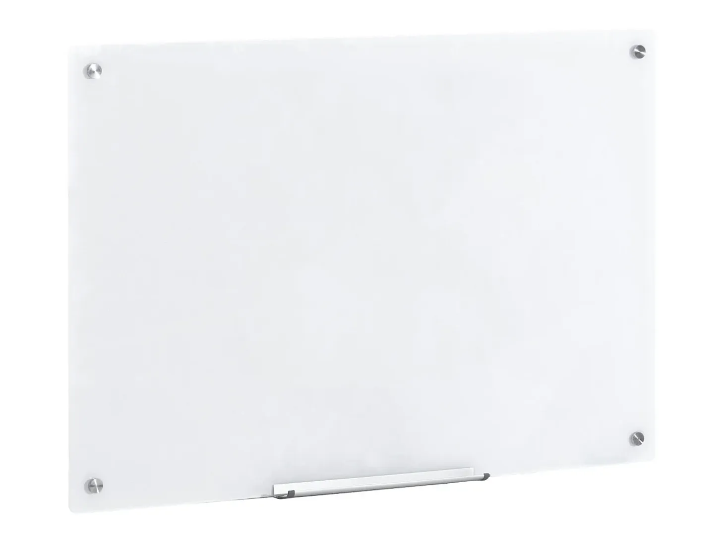 Pizarra Magnética de Cristal SucceBuy, 90 x 60cm, Borrado en Seco Sin Marco