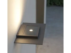 Pla Bianca - Aplique de pared LED de 35 W con interruptor CCT, 2700 K/3200 K/4000 K, aluminio, luz de pared ascendente - Beneito & Faure