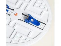 Placa LED 18W Circular Slim Surface Corte Ajustable Ø50-190 mm con Caja Conexiones 4000K Blanco Neutro
