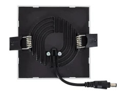 Placa LED 8W Cuadrada High Lumen Corte Ø 75 mm Silver 4000K Blanco Neutro