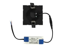 Placa LED 8W Cuadrada High Lumen Corte Ø 75 mm 4000K Blanco Neutro