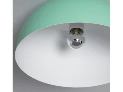 Plafón Circular Aluminio Ø305 mm Bosco Silver Verde Celadón