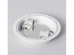 Plafón Circular para Exterior Ø300 mm IP65 Curio Blanco Blanco