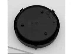 Plafón Circular para Exterior Ø220 mm Rejilla Negro
