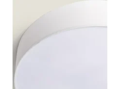 Plafón Circular Tela Ø500 mm Ranj Blanco