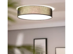 Plafón Circular Tela Ø500 mm Ranj Gris