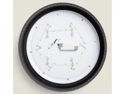 Plafón de Techo LED 40W Metal Saska L Negro Mate