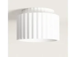 Plafón de Techo Yeso Double Colum Blanco