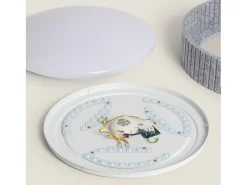 Plafón LED Acústico 24W Circular Fieltro Ø500 mm CCT Seleccionable Kaptyn Gris