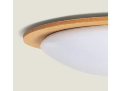 Plafón LED Acústico 18W Circular Fieltro Ø460 mm CCT Seleccionable Lezhan Camel
