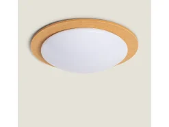Plafón LED Acústico 18W Circular Fieltro Ø460 mm CCT Seleccionable Lezhan Camel