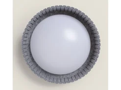 Plafón LED Acústico 18W Circular Fieltro Ø400 mm CCT Seleccionable Kaptyn Gris