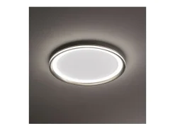 Plafón LED EDGE gris titanio 66W Perenz en aluminio
