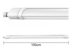 Plafón LED impermeable 150cm 70W 7000 lm IP65 4000K