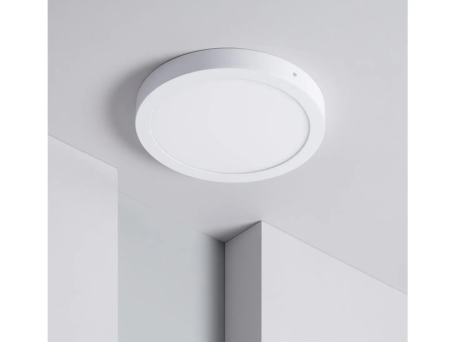 Plafón LED 24W Circular Ø295 mm 5000K Blanco Frío