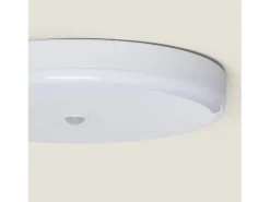Plafón LED 18W Circular Ø290 mm con Sensor de Movimiento PIR Blanco
