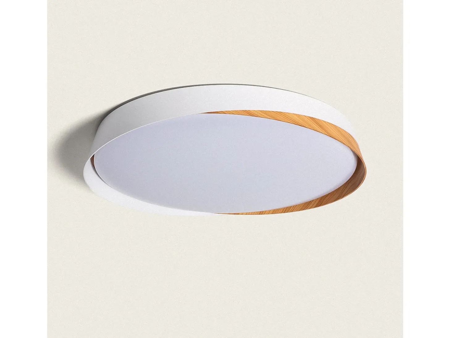 Plafón LED 36W Circular Ø520 mm CCT Seleccionable Nil Blanco