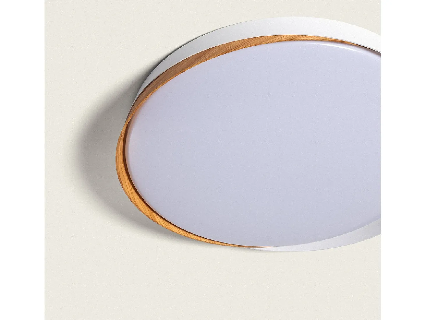 Plafón LED 36W Circular Ø520 mm CCT Seleccionable Nil Blanco