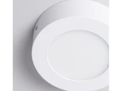 Plafón LED 6W Circular Ø120 mm 4000K Blanco Neutro