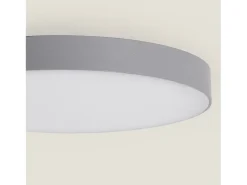Plafón LED 18W Circular Ø180 mm Regulable Gris