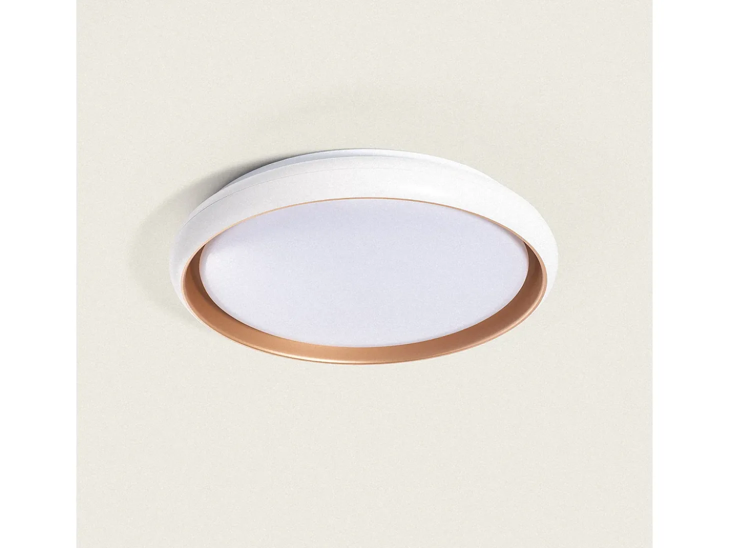 Plafón LED 28W Circular Ø410 mm CCT Seleccionable Rayan Blanco