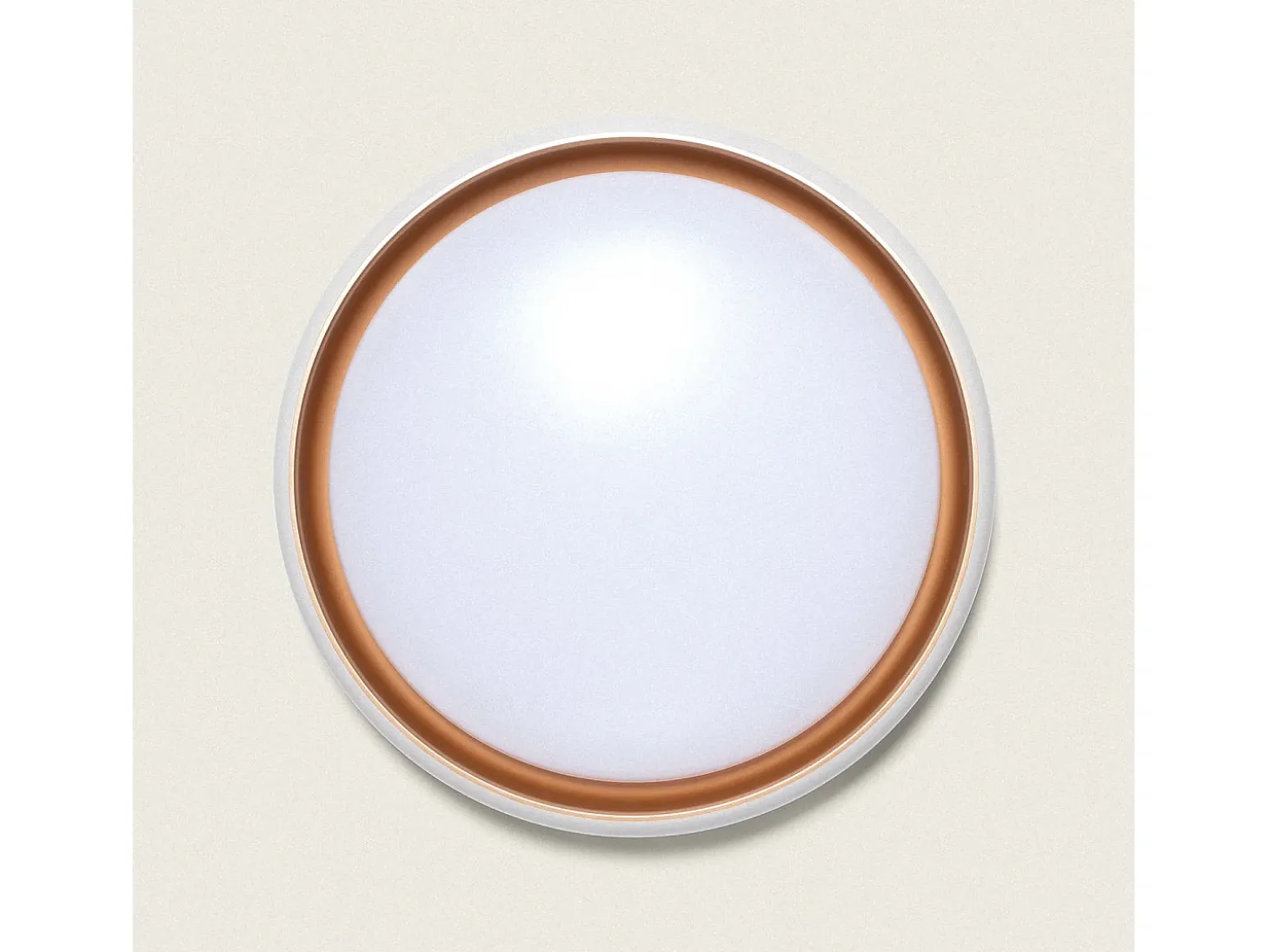 Plafón LED 28W Circular Ø410 mm CCT Seleccionable Rayan Blanco