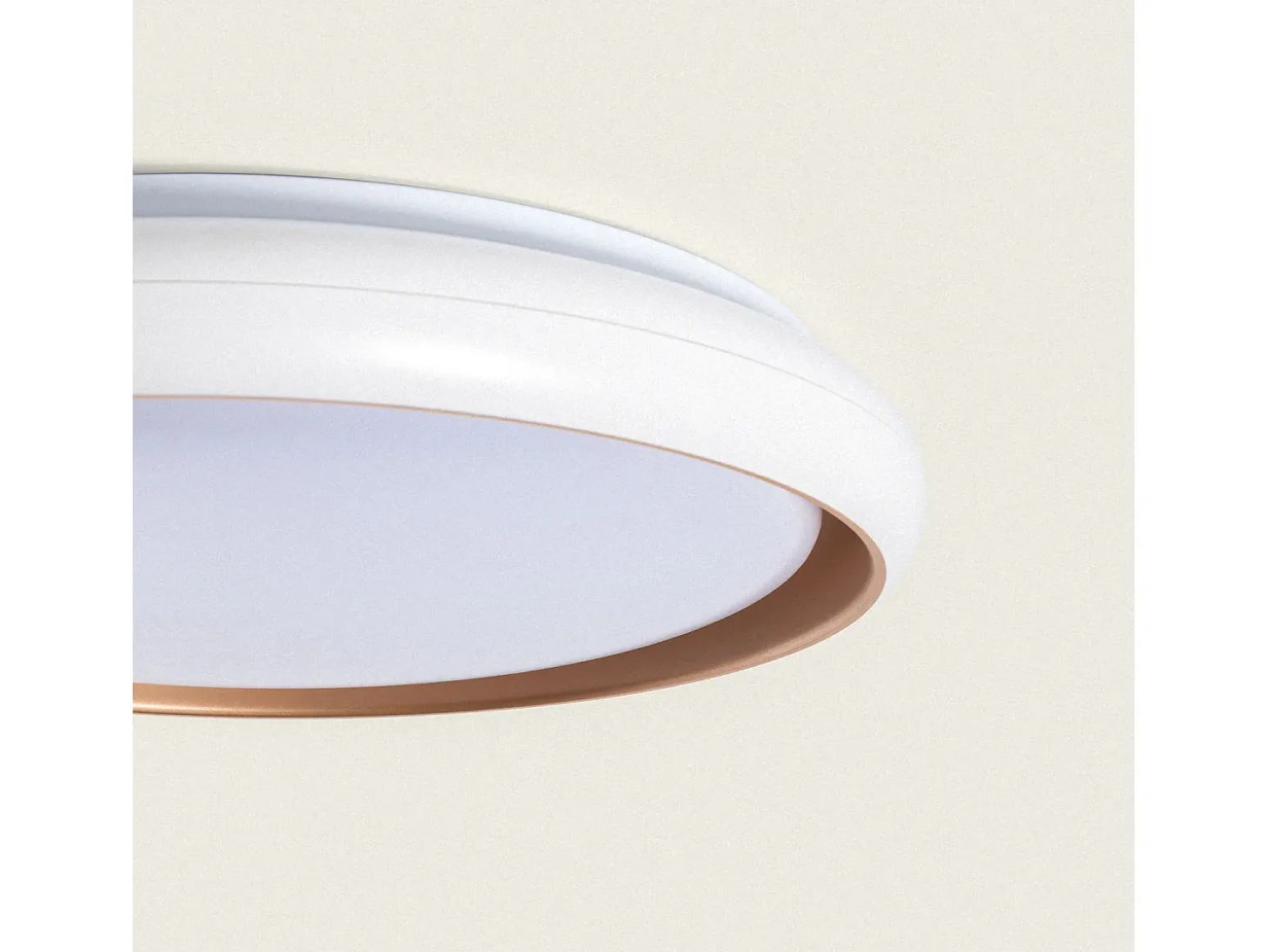 Plafón LED 28W Circular Ø410 mm CCT Seleccionable Rayan Blanco