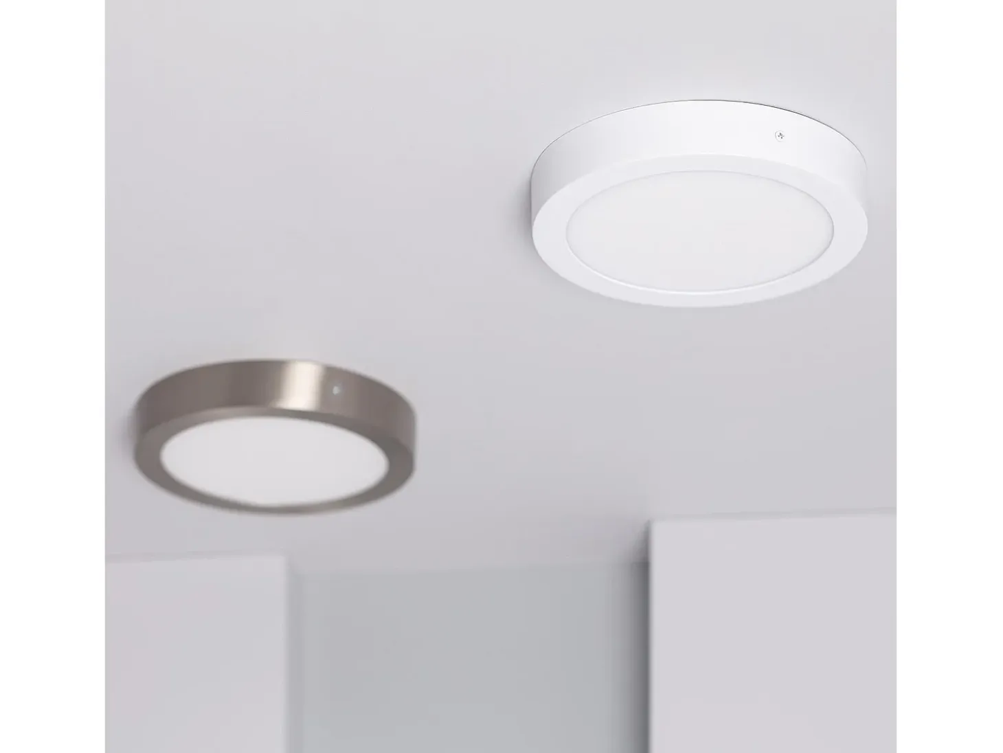 Plafón LED 18W Circular Ø225 mm 4000K Blanco Neutro