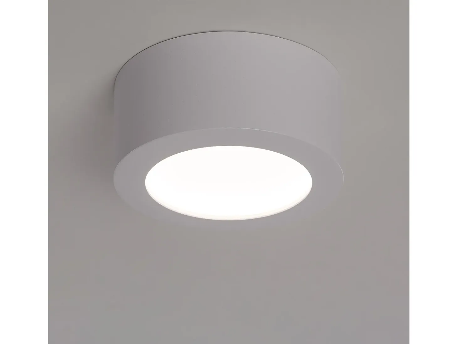 Plafón LED 24W Circular Aluminio Luz Indirecta Ø175 mm Tokkai 4000K Blanco Blanco Neutro