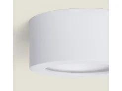 Plafón LED 24W Circular Aluminio Luz Indirecta Ø175 mm Tokkai 4000K Blanco Blanco Neutro