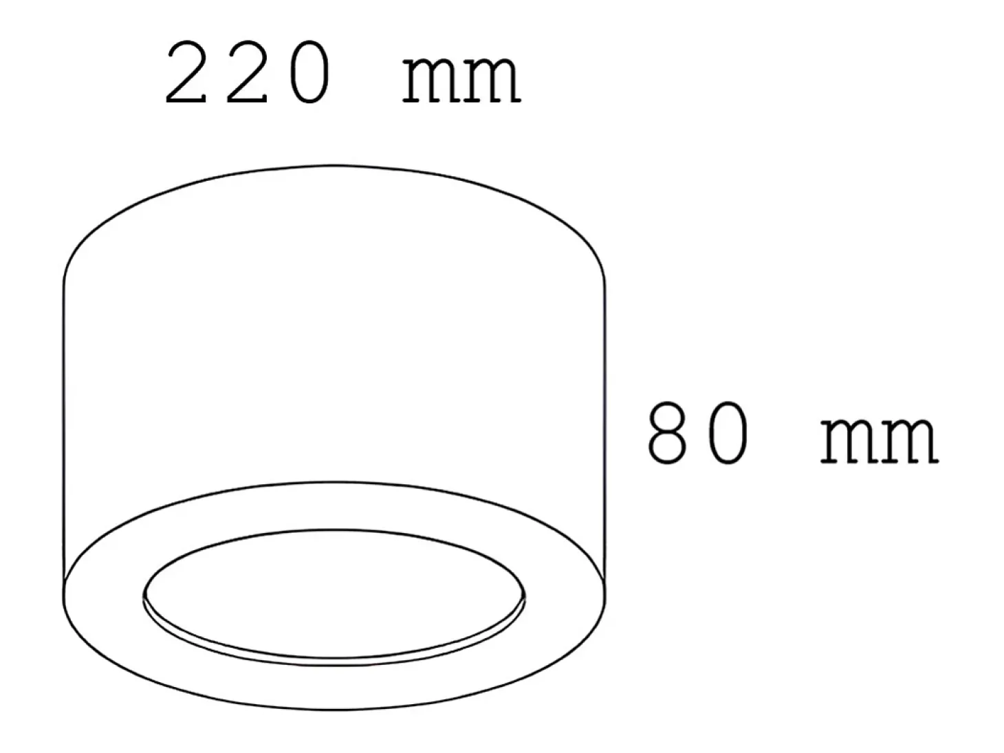 Plafón LED 24W Circular Aluminio Luz Indirecta Ø175 mm Tokkai 4000K Blanco Blanco Neutro