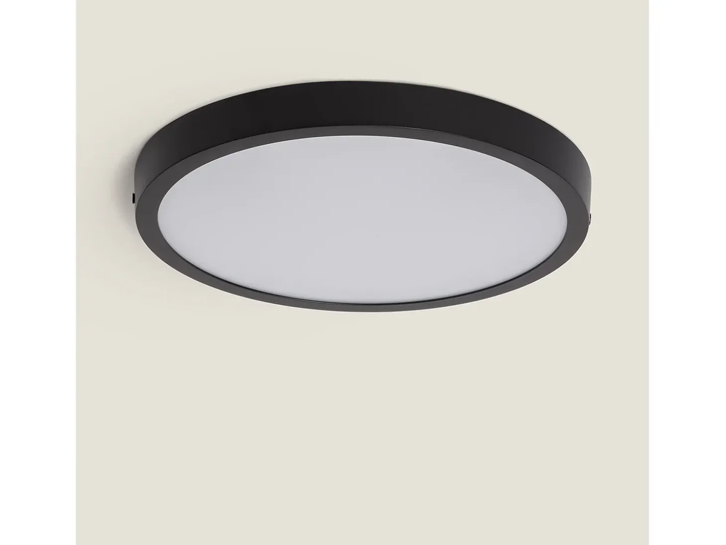 Plafón LED 24W Circular Aluminio Ø280 mm Slim CCT Seleccionable Galán SwitchDimm Blanco