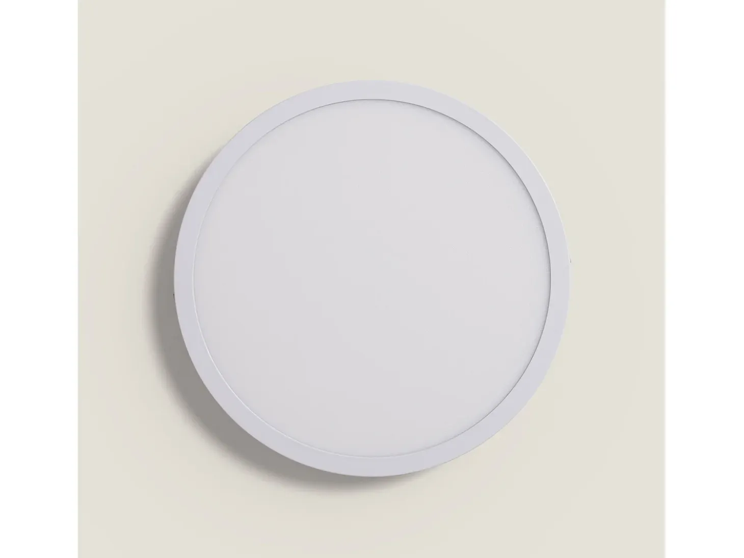 Plafón LED 24W Circular Aluminio Ø280 mm Slim CCT Seleccionable Galán SwitchDimm Blanco