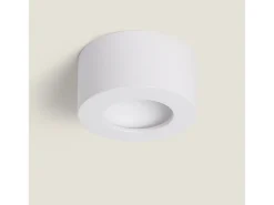 Plafón LED 8W Circular Aluminio Luz Indirecta Ø105 mm Tokkai 4000K Blanco Blanco Neutro