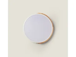 Plafón LED 18W Circular Madera Ø320 mm CCT Seleccionable Semi-Dari Blanco