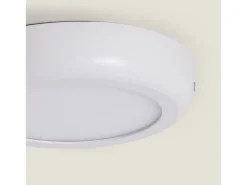 Plafón LED 12W Circular Metal Ø180 mm Design White 4000K Blanco Neutro