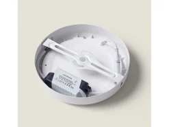 Plafón LED 12W Circular Metal Ø180 mm Design White 4000K Blanco Neutro