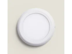 Plafón LED 12W Circular Metal Ø180 mm Design White 3000K Blanco Cálido