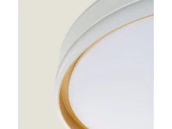 Plafón LED 24W Circular Metal Ø400 mm Marstal Dorado