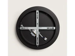 Plafón LED 30W Circular Metal Ø380 mm CCT Seleccionable Jacob Negro