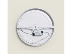 Plafón LED 24W Circular Metal Ø300 mm Design White 6000K Blanco Frío